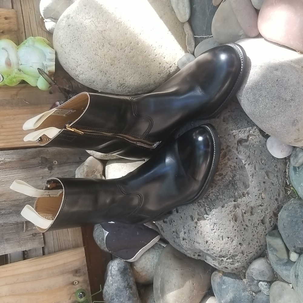DEHNER'S OMAHA custom leather zip up ankle boot